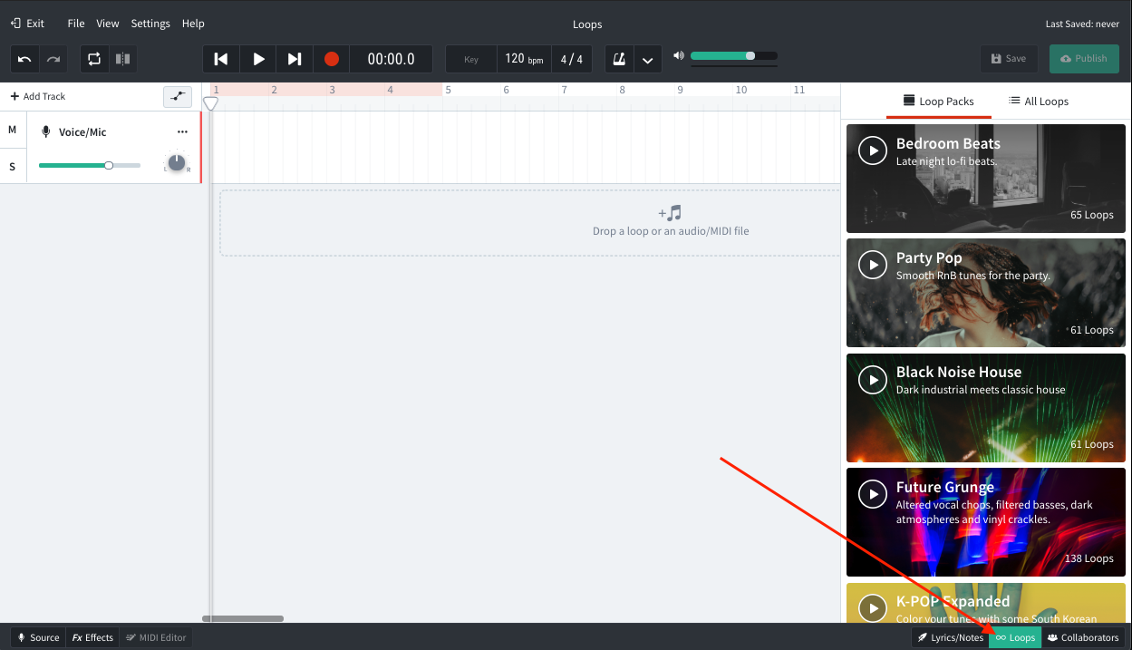 How do I use Loop Packs? BandLab Help Center